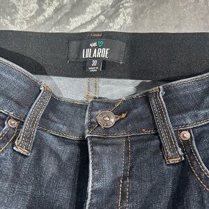 Lularoe size 30 dark distressed skinny jeans
